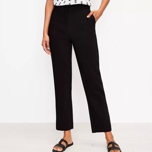 Loft Marisa Fit Ankle Pants-Size 12, Black